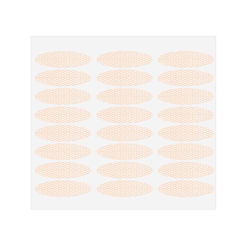 240pcs/Set Gauze Lace Mesh Olive-shaped Eyelid Paste-shaped Invisible Double Fold Eyelid Shadow Tape Sticker Beauty Tool