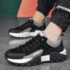 Men's 2025 Korean Style Low-Top Running Shoes - Trendy, Non-Slip, Thick-Soled, Versatile Casual Dad Shoes.