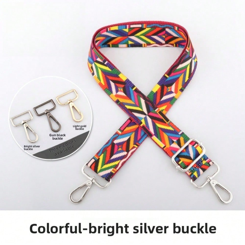 Sangle de Sac Sangle d'Épaule Nouvelle Couleur Sangle d'Épaule Large Accessoires de Sac B multicolore
