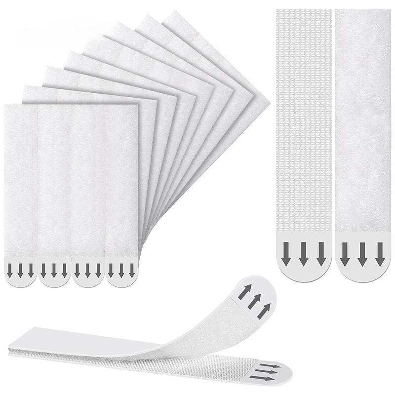 Customized Nylon Seamless Hook and Ring for Fixing Picture Frames Self-adhesive Seamless Hook and Ring Tape Without Any Marks