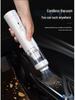 Cordless Car Vacuum Cleaner - Handheld, Dual Suction & Blow, Pet Hair Remover