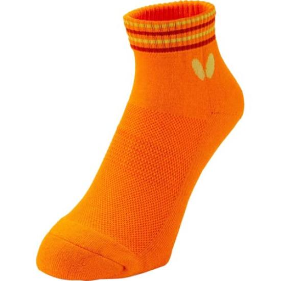Butterfly Camoral Socks Table Tennis Socks Orange S [Butterfly] (92350-051) оранжевый
