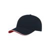 Atlantis Zoom Piping Sandwich Sports 6 Panel Contrast Baseball Cap