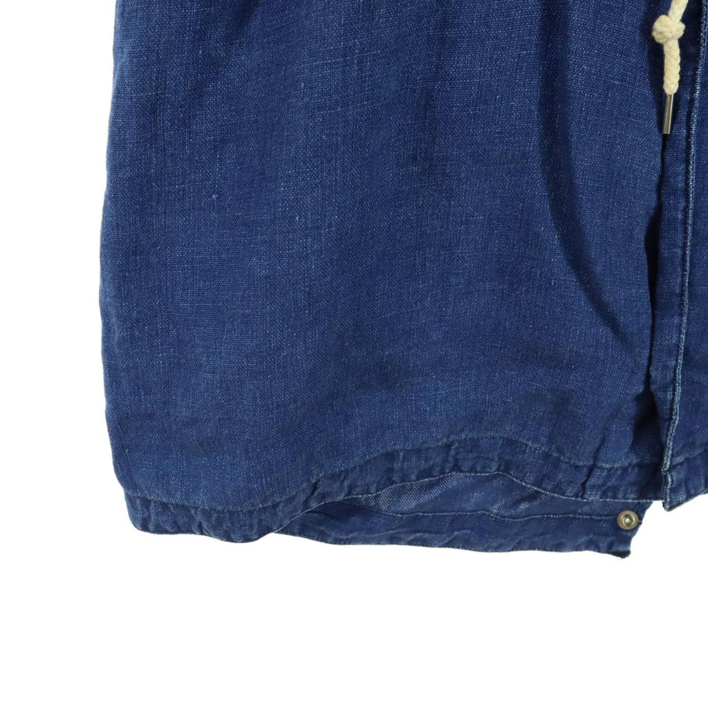 Varde77 Made In Japan Long Sleeve Linen Mod Coat 2 Blue Indigo Men's Used