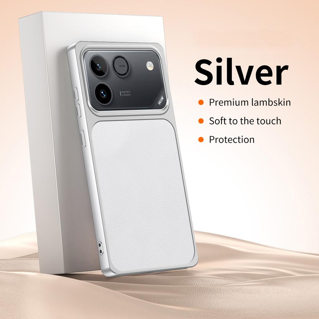 High Quality Phone Cases for Honor Win RT Power 2 Power2 5G Original Leather Soft Lychee Grain Lambskin Texture Back Cover Funda
