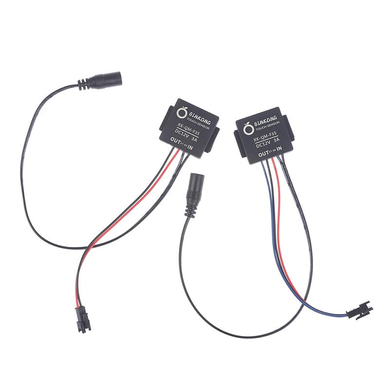 1 Piece Smart Mirror Touch Sensor Switch For LED Lights Mirror Headlight Bathroom Mirror Single Button Switch Smart Life Home