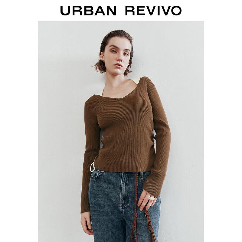 

UR Women s Color-block Halter Knit Sweater M