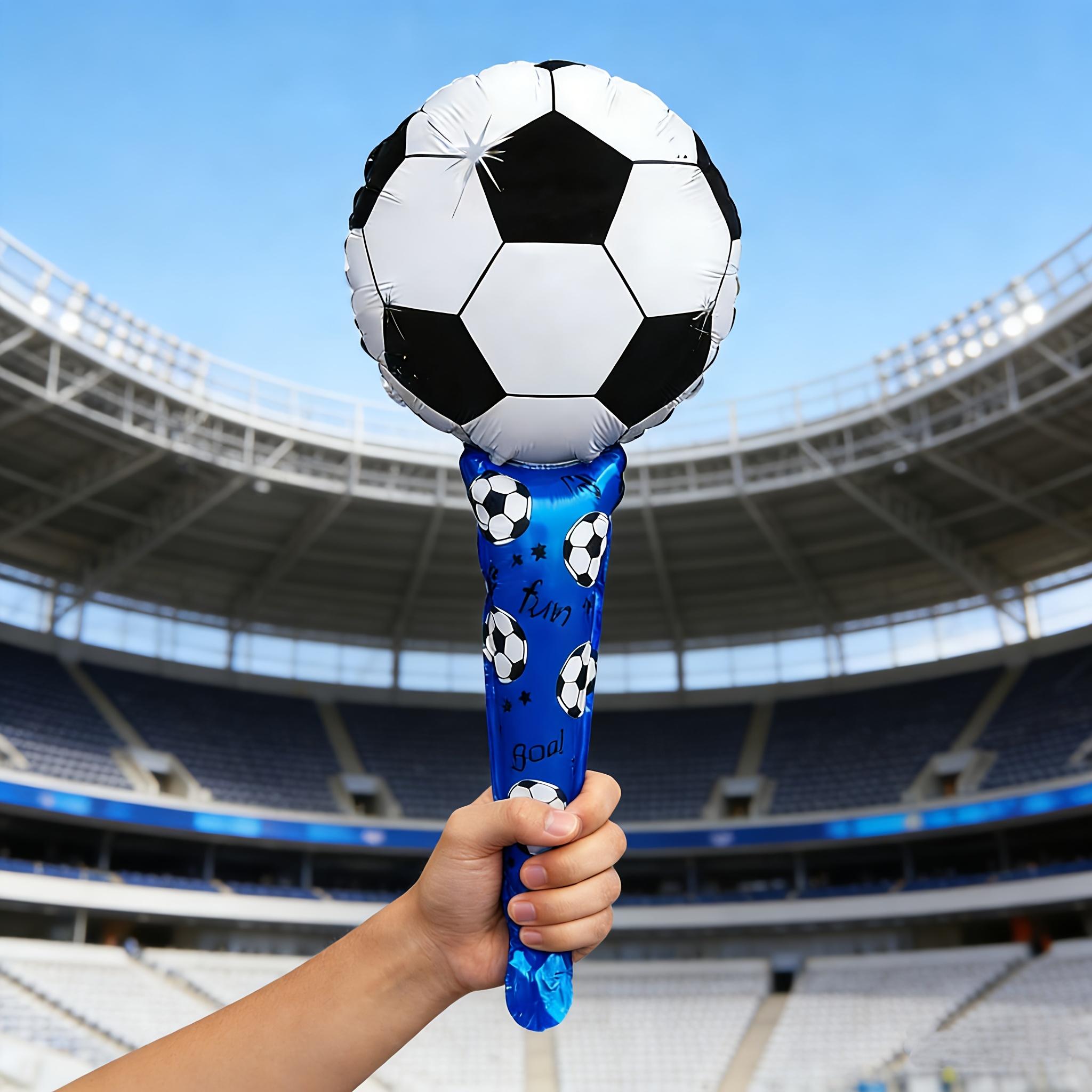 10Pc New Football Theme Handheld Balloons Party-Scene Decoration-Decorative Balloons 10 pieces mixed colors