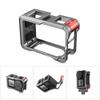 Metal Video Rig Cage For Action 5Pro, Protective Frame With Cold Shoe Mount For Lighting Accessories