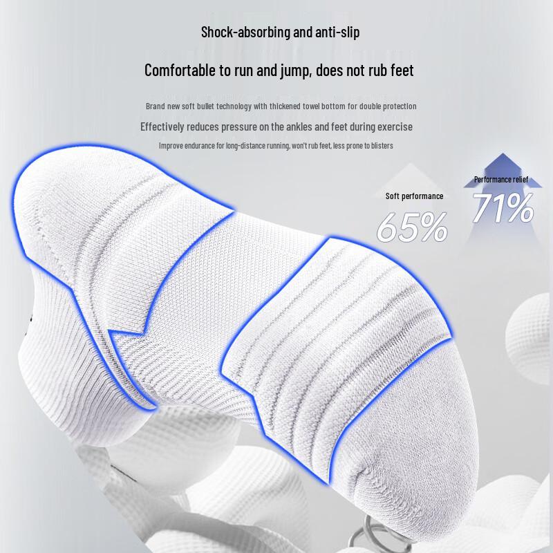 Under Armour Performance Mid-Calf Sports Socks (3-Pair Pack)