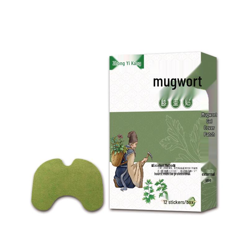 Zhongyi Kang Home Use Warm Mugwort  Ginger Knee Patch Boxed