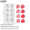 Fruit Strawberry Dessert Mousse Cake Mold Silicone Cake Decorations Reusable Baking Molds Kitchen Tools