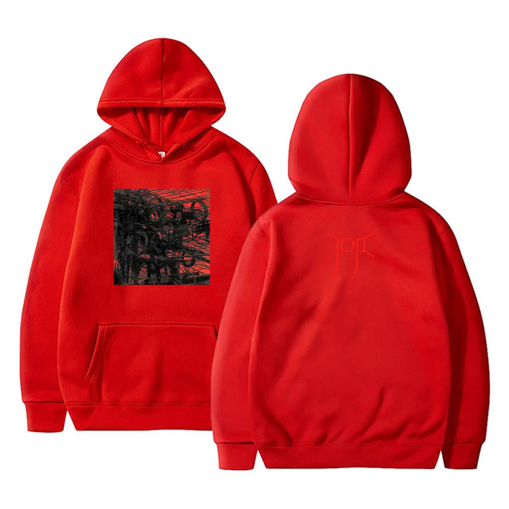 Zpěvák Joji Pixelated Kisses Album Grafická Mikina s Kapucí Pánská Dámská Ležérní Vintage Mikina s Kapucí Pánská Hip Hop Rock Punk Mikina