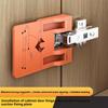 Foldable Magnetic Fixing Plate for Cabinet Door Panel Hinge Quick Installation Woodworking Positioning Hinge 10 Pcs/Set