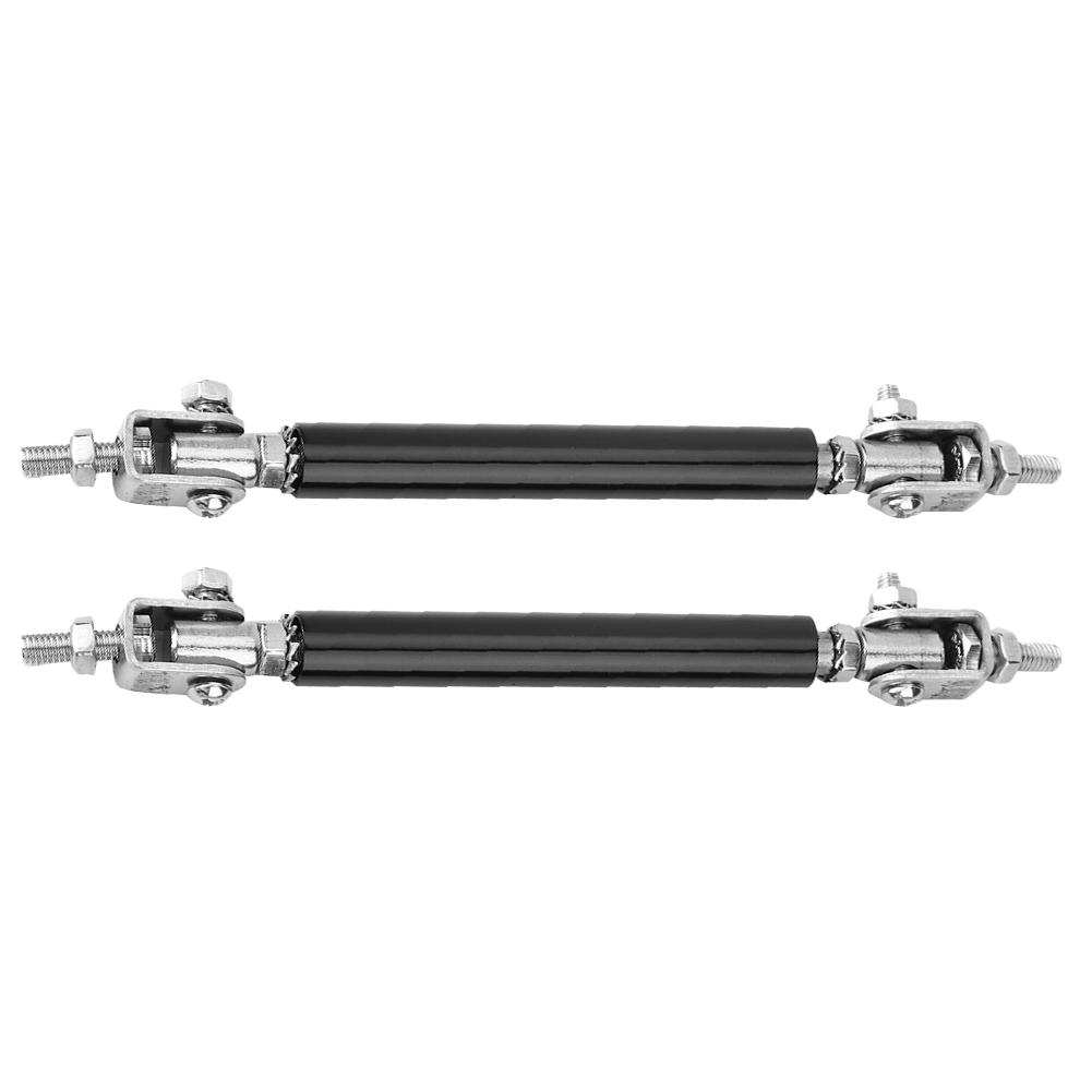 2 ks 75mm Chránič nárazníku auta Lip Rod Splitter Vzpěra Vzpěra Podpora Přední Zadní Univerzální