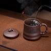 Cup, Pure Handmade Original Ore Purple Clay Bamboo Fun Cup, Kung Fu Tea Set, Men's Office Tea Steeping Cup