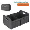 Cross-Border Car Trunk Organizer: Foldable Large Capacity Storage Box with Oxford Cloth