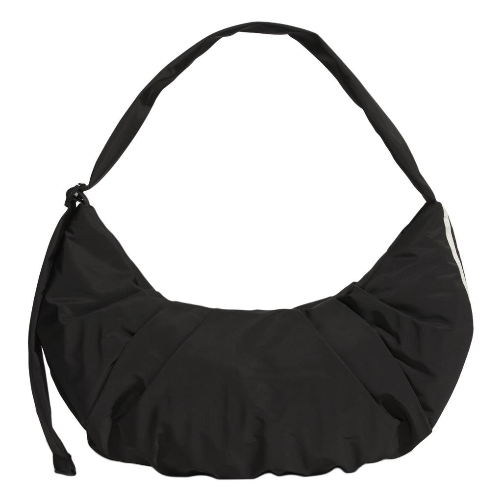 Adidas Originals Trefoil Recycled Polyester Cloud Bag, Shoulder Bag Women's Black KA9271