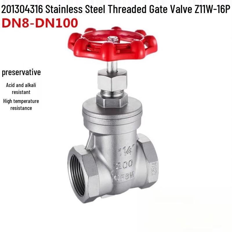 Aojing Stainless Steel Threaded Gate Valve Z15W-16P