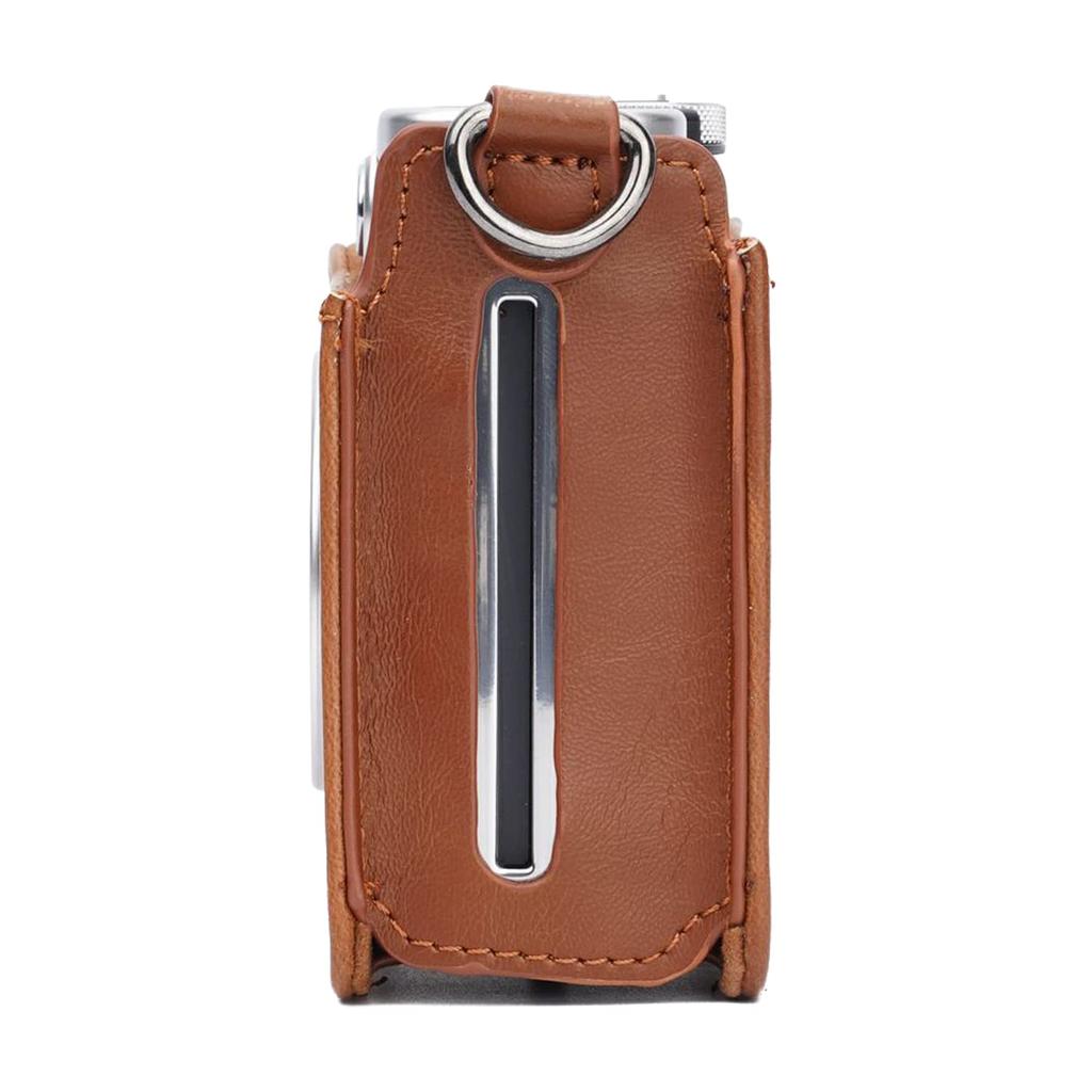 Fujifilm Instax Mini Evo Kamera Instax Mini EVO PU Leder Schutzhülle mit Verstellbarem Schultergurt Einfache Instax Kamera Voll Einfache zu Tragende Hülle, Gurt,