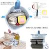 Jewelry Shop M Insulated and Drawstring Made with Toray Aluminum Bento Lunch Cooler Simple Soft Floral PK Suitable for Kids and Adults -