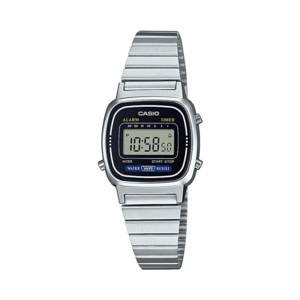 [Cio] LA-670WA-1D Vintage Retro Digital Women s Metal Watch