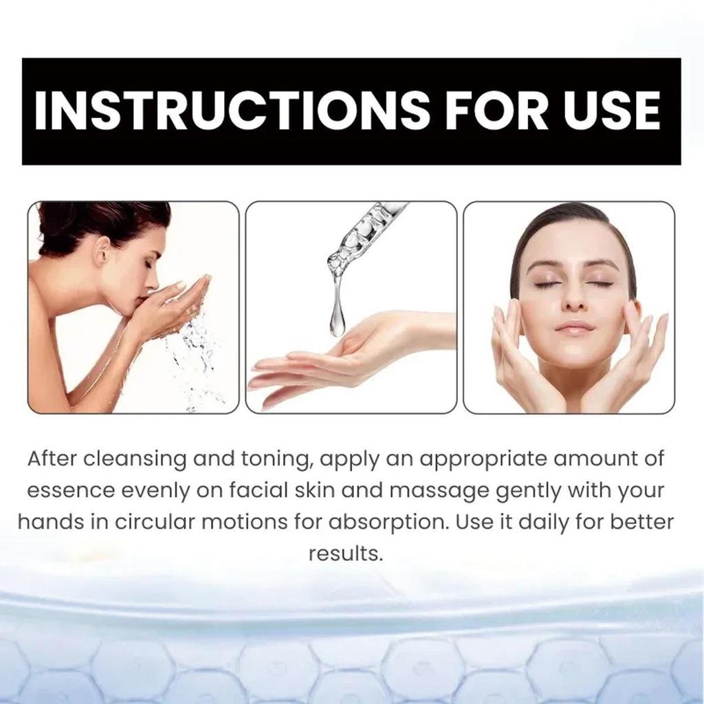 Facial Essential Oil Brightening Hyaluronic Acid Moisturizing Essence Deep Care Anti-Wrinkle Whitening Gold Skin Care