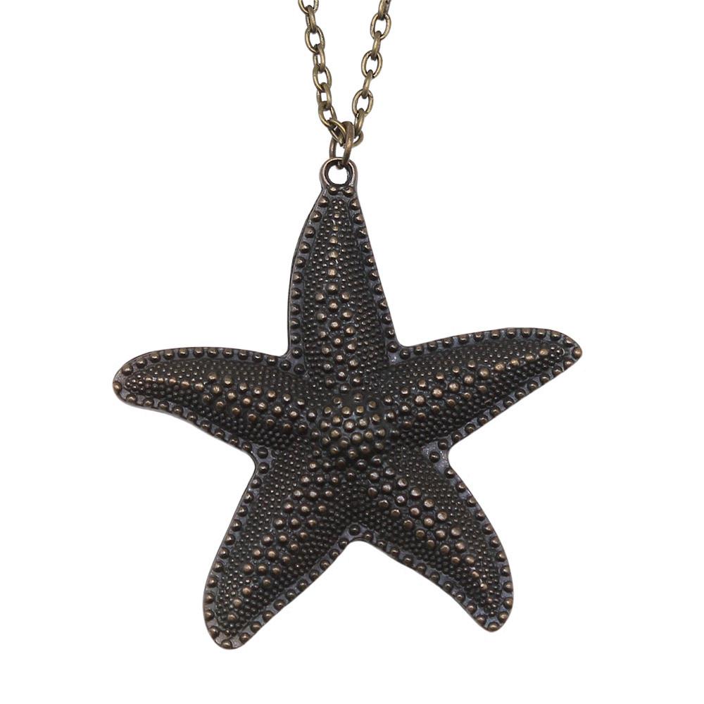 Sea Turtle Pendant Necklace Ocean Beach Nautical Theme Jewelry 45cm or 70cm long chain