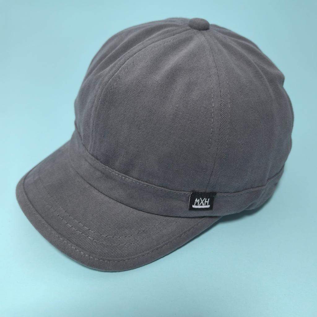 New Short Brim Baseball Cap For Men Women Vintage Washed Cotton Adjustable Duckbill Cap Casual Streetwear Peaked Cap