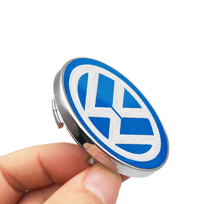 4Pcs 60MM Car Wheel Center Hub Caps Protector Badge Car Accessories For Volkswagen Polo Golf-4 5 6 7 MK5 MK6 MK7 Tiguan Passat 3B7