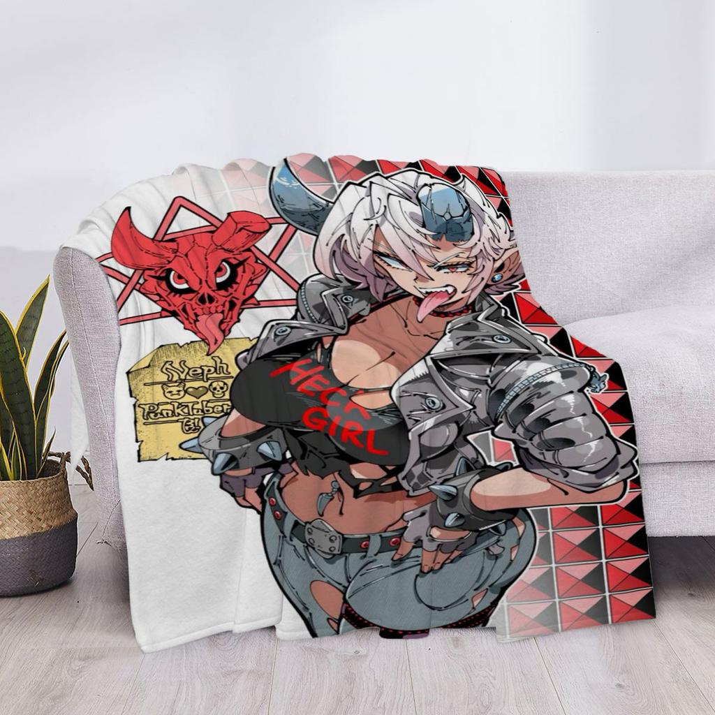 Hentai Sofa Throw Blanket Luxury Cover Fluffy Soft Blankets & Throws Knee Microfiber Anime Child Cute Home Textile Garden