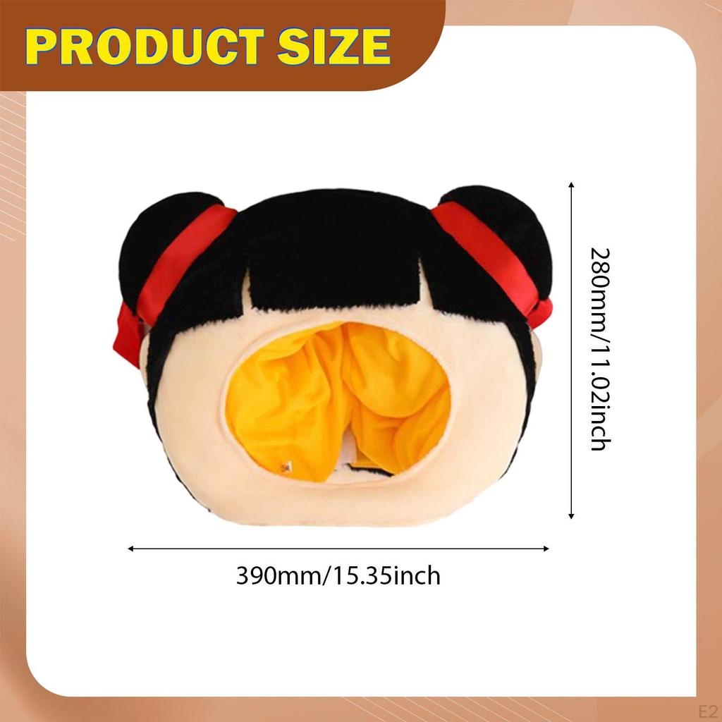 Headgear Soft Novelty Head Cover for Birthday Stage Performance Halloween