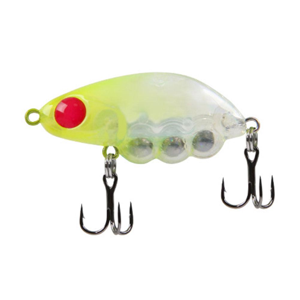 3.9g/35mm Sinking Minnow Lure with Fixed Steel Ball Fishing Lure Artificial Bait for Perch Trout Bass