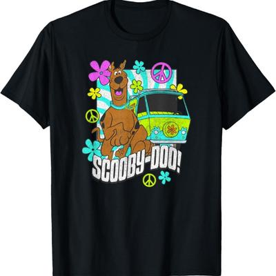 Scooby-Doo Mystery Machine Happy Front Pose T-Shirt