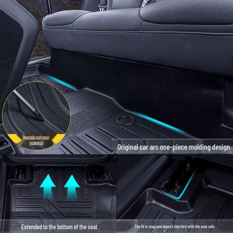 Lynk & Co 08 Floor Mats Full Coverage TPE Interior Accessories