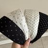 Trendy Polka Dot Multicolor Hairbands Thick Sponge for Elegant Styling