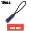 10/50pcs Zipper Pull Puller End Fit Rope Tag Replament Clip Broken Buckle Fixer Zip Cord Tab Travel Bag Suitcase Tent