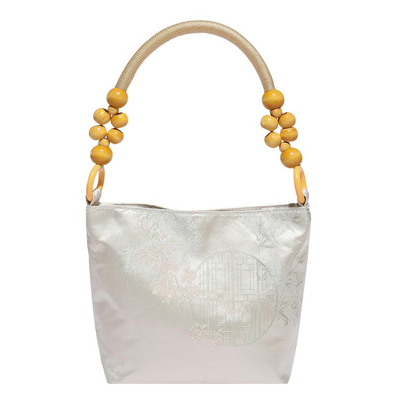 2025 Herbst Bestickte Damen Achsel-Tragetasche: Vielseitiger täglicher Schulter-Eimer-Stil