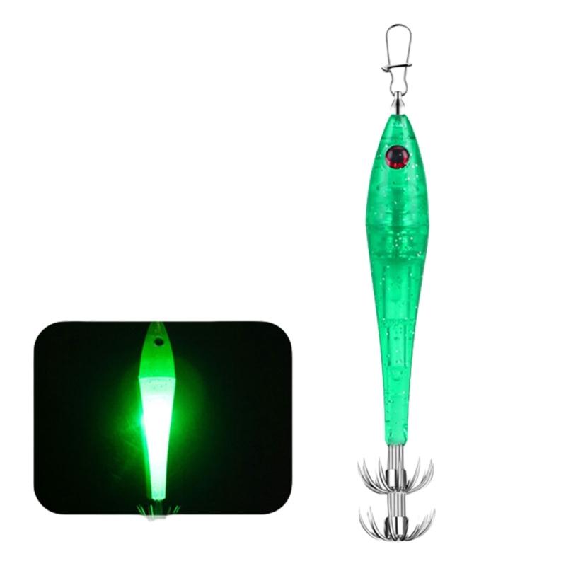 Fishing Lure Light Cuttlefish Hook Artificial Fishing Lure Deep Drop Underwater Fish Collection Tool Squid Jig