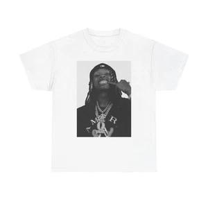 King Von Graphic T Shirt Vintage Chicago Rap Retro Unisex Heavy Cotton Tee