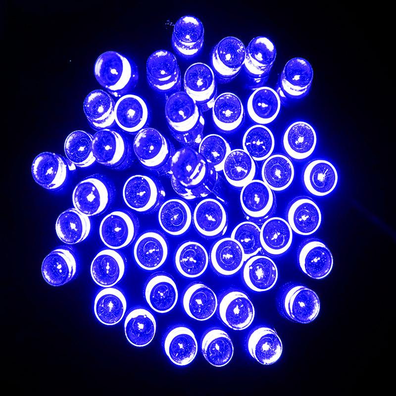 1 Pcs 12m 100 Lights LED Solar Lights Outdoor Fairy Garland String Lights Garden Tassel Lights Christmas Patio Party Decoration