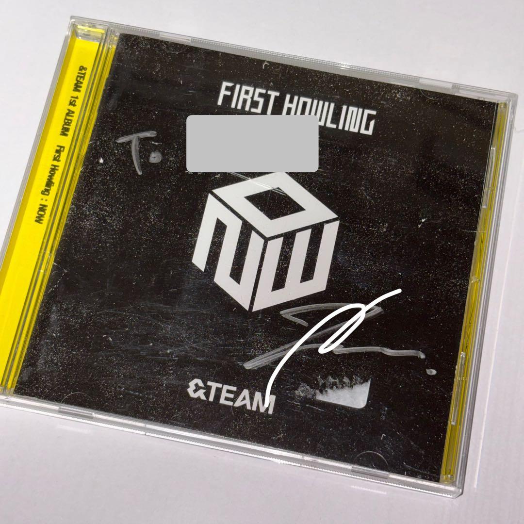 

[USED] &TEAM andteam HARUA Harua autographed CD album