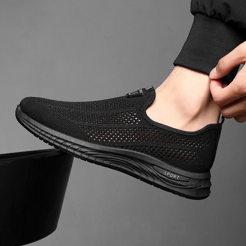 Men's 2025 Spring and Summer New Versatile Running and Leisure Sports Shoes Lightweight and Durable Men's Tennis Shoes