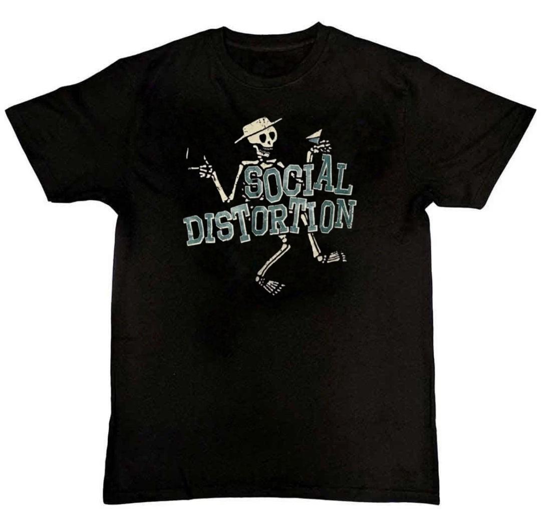 SOCIAL DISTORTION BAND 90s Tour Graphic Mens T-Shirt S