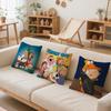Anime C-Call of the N-Night Cushion Cover Comfortable Reversible Pillow Cover Ideal for Car Sofa Bedroom & Beyond