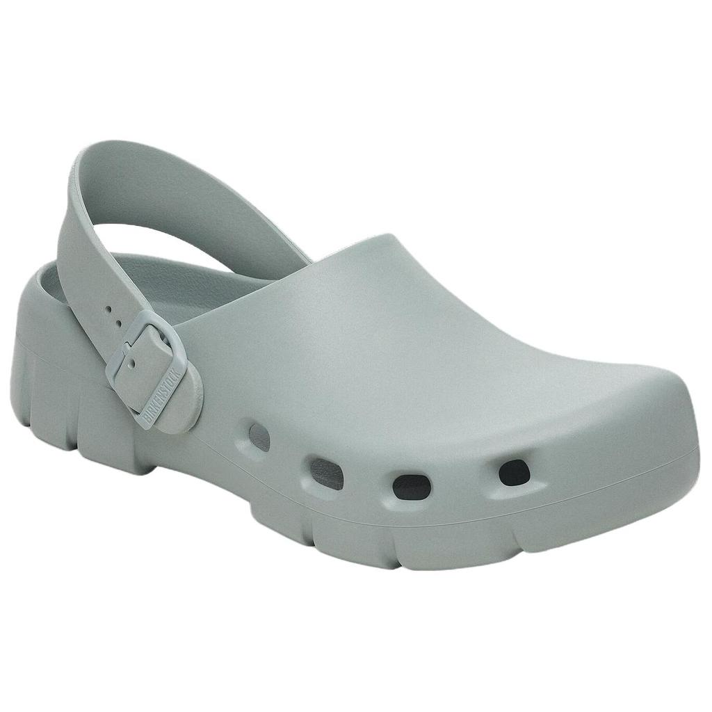 Birkenstock Birki Flow EVA Clogs Unisex Gray Green Regular Loose Fit 1029536