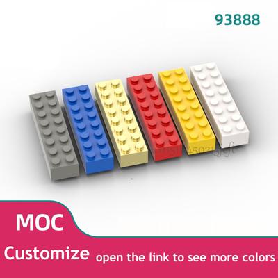 100 pezzi Pezzi MOC 3007 93888 Mattoncino 2 x 8 Mattoncini Compatibili Assemblaggio Fai-da-te Blocchi da Costruzione Particelle Puzzle per Bambini Giocattolo per il Cervello Regalo