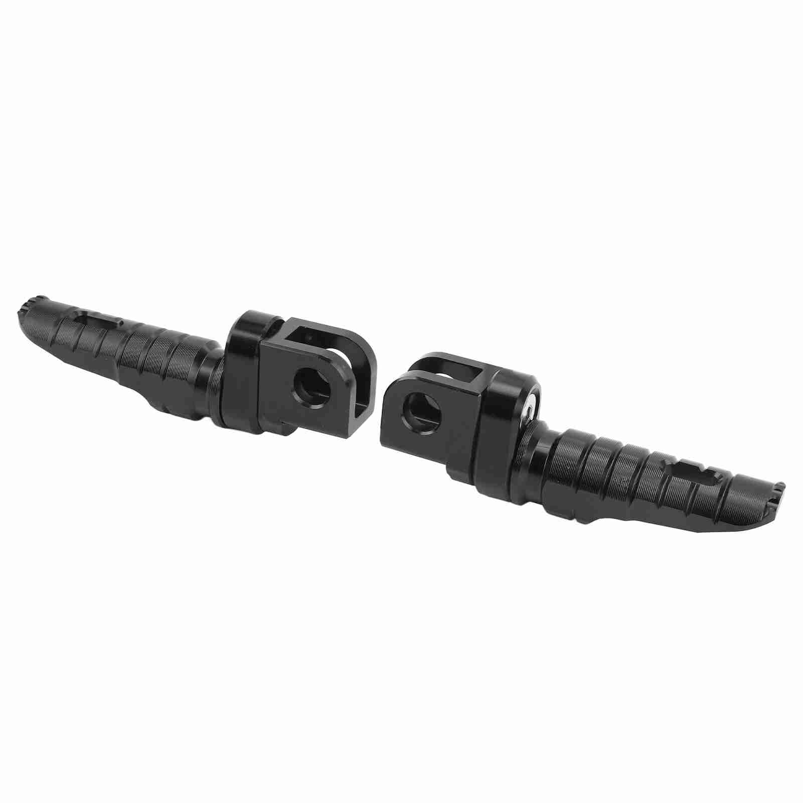 

1 Pair Motorcycle Front Foot Pegs Short Handle CNC Process T6063 Aluminum Alloy Replacement for CFMOTO 450SR 2022‑2023 Black чёрный