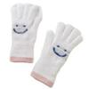 Smiley Face Plüsch Fingerlose Touchscreen-Handschuhe - Damen Herbst/Winter Wärme
