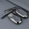 ZJH5   Leather Smart Remote Key Protector Car Key Case Cover For Mercedes Benz A C E S GLC GLE GLB W204 W205 W206 W212 W213 W221 W223
